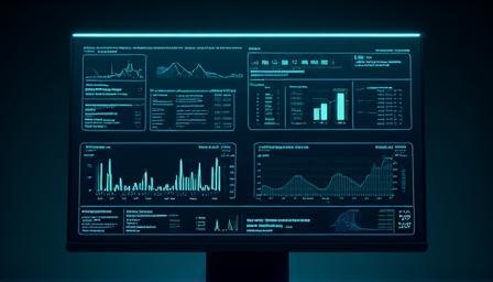 Dashboard z wynikami badań